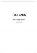 Test Bank to Accompany Ethics for the Information Age,Quinn,5e