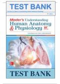 Test Bank For Mader's Understanding Human Anatomy & Physiology 10th Edition by Susannah Longenbaker ISBN:9781260209273|| Chapter1-19 Complete Guide A+