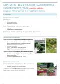 Les 6 formele tuin en het wilde_context C samenvatting/lesnotities