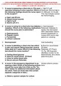 NGN ATI RN MED SURG PROCTORED EXAM 2024 NEWEST ACTUAL EXAM  COMPLETE 100 QUESTIONS WITH DETAILED VERIFIED ANSWERS AND RATIONALE  (100% CORRECT) /ALREADY GRADED A+