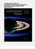 ASTRONOMY TODAY, 6E (CHAISSON/MCMILLAN) (GRADED A+) QUESTIONS AND ANSWERS 2024 (CHAPTER 25)