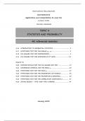 Topic 4B. Inferential Statistics