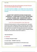 AANP FNP CERTIFICATION EXAM 2024 (VERSION 1 CONTAINS ACTUAL EXAM AND STUDY GUIDE) 250+ QUESTIONS AND ANSWERS (VERIFIED ANSWERS) AGRADE.