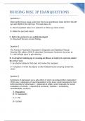 NURSING MISC 3P EXAM QUESTIONS