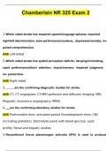 Chamberlain NR 325 Exam 2 (2024/2025) Newest Questions and Answers (Verified Answers)