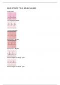 EKG STRIPS TELE STUDY GUIDE