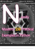 NumPy Mastery 150 Practical Examples in Python