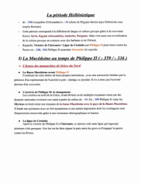 La Grèce pendant la période hellénistique (de Philippe II à la conquête romaine).