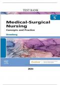 Test Bank for Medical-Surgical Nursing 5Ed.by Holly Stromberg 