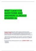  Exam (elaborations) WSET Level 3 Exam Latest 2023 with complete solution//WSET level 3 Exam practice questions pairing for goat cheese - CORRECT ANSW Sancerre local food pairs with - CORRECT ANSW local wine pairing with stilton cheese - CORRECT ANSW port