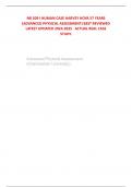 NR 509 I HUMAN CASE HARVEY HOYA 57 YEARS  (ADVANCED PHYSICAL ASSESSMENT) BEST REVIEWED   LATEST UPDATED 2024-2025   ACTUAL REAL CASE STUDY.