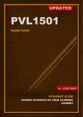 PVL1501 Updated Exam Pack (2024) Oct/Nov [A+ Guaranteed] - Law of Persons