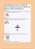 Kinesiology 127 exam 3.1, Kines 127 exam 3.4, Kines 127 exam 3.5, Kines 127 Exam 3.3