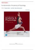 TEST BANK- Fundamentals of Anatomy and Physiology, 12th Edition( Frederic H Martini,2024), Chapter 1-29||All Chapters