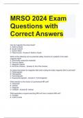 MRSO 2024 Exam Questions with Correct Answers.docx