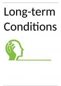 Long term conditions - physiotherapy