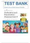 Test Bank for Advanced Pediatric Assessment, 3rd Edition by Ellen M. Chiocca ISBN: 9780826150110||Complete Guide A+