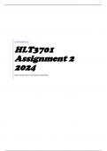 HLT3701 Assignment 2 2024