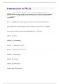 Introduction to FBLA Questions and Answers(A+ Solution guide)