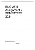 ENG2611 ASSIGNMENT 2 SEMESTER 1 2024