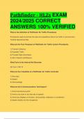 Pathfinder - HLZs EXAM  2024/2025 CORRECT  ANSWERS 100% VERIFIED