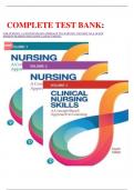    COMPLETE TEST BANK:  FOR NURSING: A CONCEPT-BASED APPROACH TO LEARNING VOLUMES I II & III 4TH EDITION PEARSON EDUCATION LATEST UPDATE. 