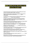 MSSC Safety Exam Questions And Answers Graded A+