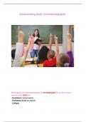  Schoolpedagogiek - Samenvatting - H1 tot H6 en H10 tot H13