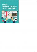 Data Analytics for Accounting 1st edition by Vernon Richardson Test bank