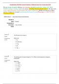 Straighterline CHEM101 General Chemistry I Midterm Exam (New Version June 2024)