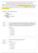 Straighterline CHEM101 General Chemistry I Graded Exam 1 (New Version June 2024)