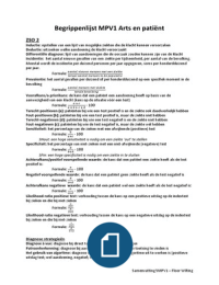 Bundel Medische professionele vorming (MPV)