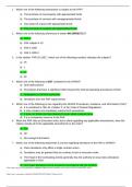 CON 091V Mod 1 Exam 1 Questions and Verified Answers| Graded A