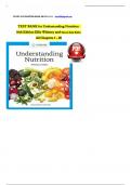 TEST BANK for Understanding Nutrition 16th Edition Ellie Whitney and Sharon Rady Rolfes  All Chapters 1 - 20