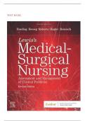 TEST BANK LEWIS'S MEDICAL SURGICAL NURSING 11TH EDITION HARDING( Mariann Harding,2021) ,Latest Edition ||All Chapters