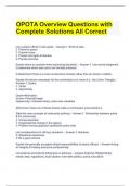 OPOTA Overview Questions with Complete Solutions All Correct.docx