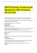 OPOTA Study Guide Exam Questions with Answers All Correct.docx