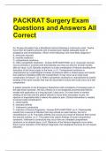 Bundle For PACKRAT Exam Questions with Correct Answers.docx