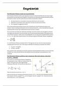 Samenvatting Enzymkinetiek - Leerdoelen cellulaire biochemie