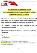 ATI Fundamentals Proctored Exam (2023 / 2024) With 70 NGN Questions and Answers & Rationales (Verified Full Exam) / A+ Grade