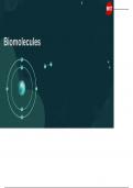 Chemistry - Biomolecules - Proteins - Enzymes - Nucleic Acids 