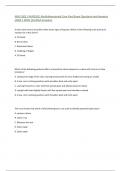 NUR 2502 / NUR2502: Multidimensional Care Final Exam Questions and Answers 