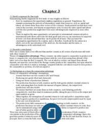 Foreign Direct Investment and Trade - Summary