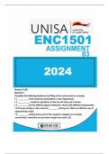 ENC1501 ASSIGNMENT 03...DUE DATE 2024