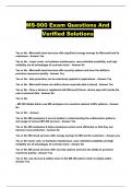 MS-900 Exam Questions And Verified Solutions