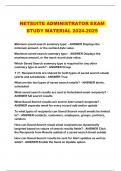 NETSUITE ADMINISTRATOR EXAM STUDY MATERIAL 2024-2025