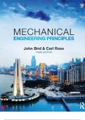 Edition 3 Mechanical Engineering Principles Revision Material 