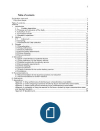 Eindejaars Scriptie Delivery Service ''guest satisfaction, market segmentation 