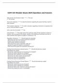 CCIM 101 Module 1Exam 2024|Questions and Answers