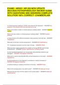 EXAM2 : NR283  NR 283 NEW UPDATE  20242025 PATHOPHSIOLOGY REVIEW GUIDE  WITH QUESTIONS AND ANSWERS COMPLETE SOLUTION 100% CORRECT -CHAMBERLAIN  